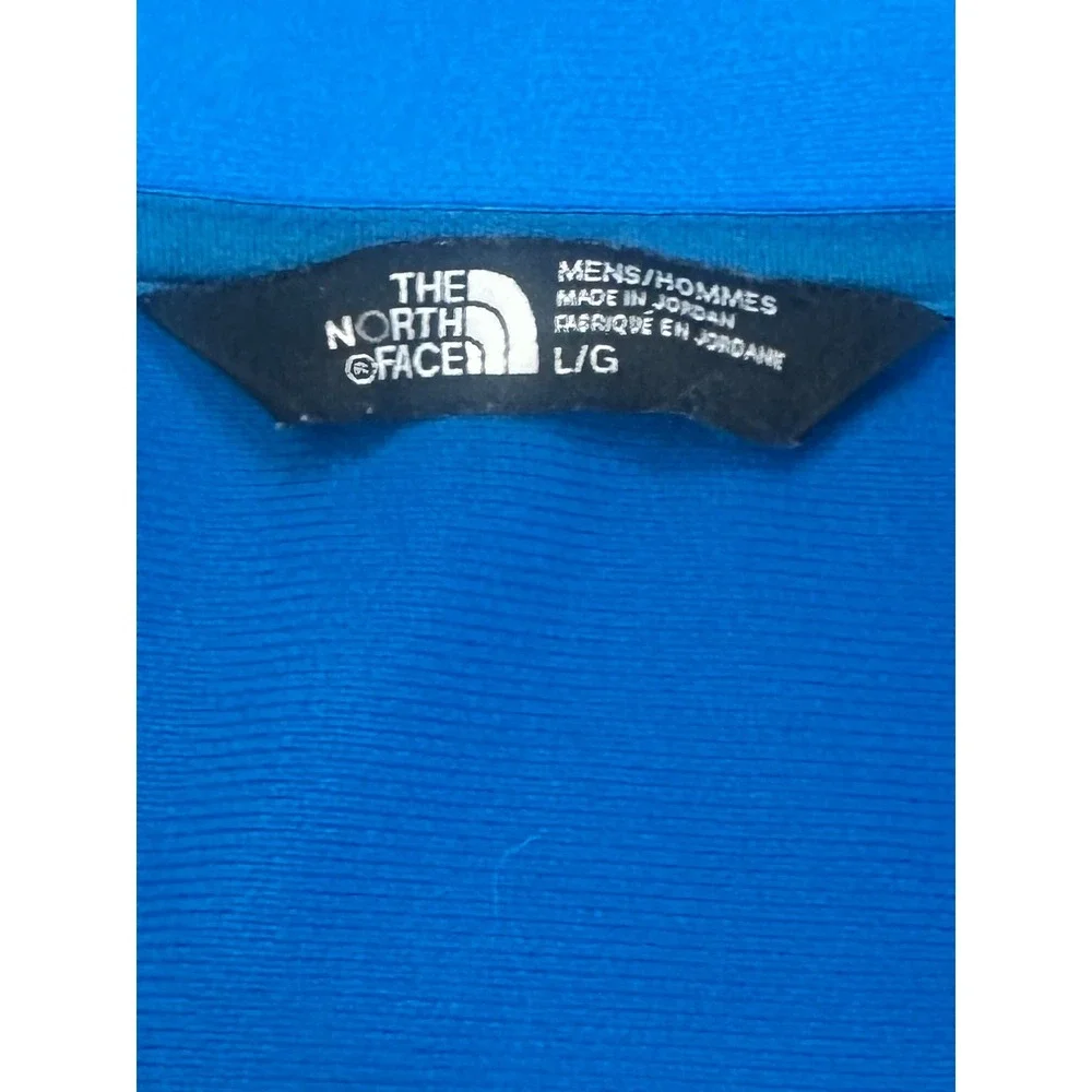 The North Face Mens Blue Quarter Zip Pullover Active Top NF00CP4A Size L